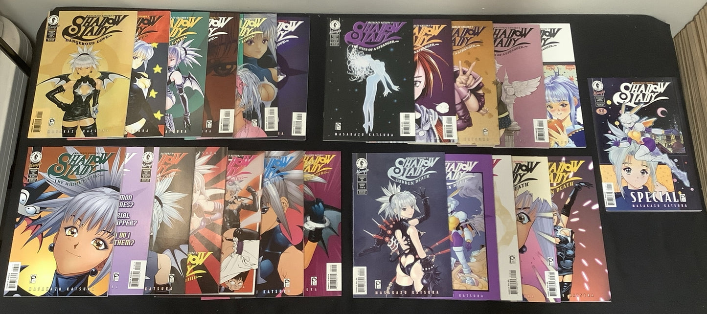 Dark Horse Comics Shadow Lady Comic Bundle, SEE DESCRIPTION, Mazakazu Katsura