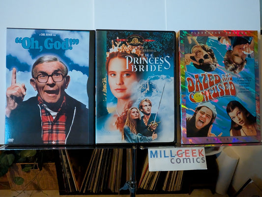 "Oh, God!" / The Princess Bride / Dazed and Confused (DVD) Like New -JD