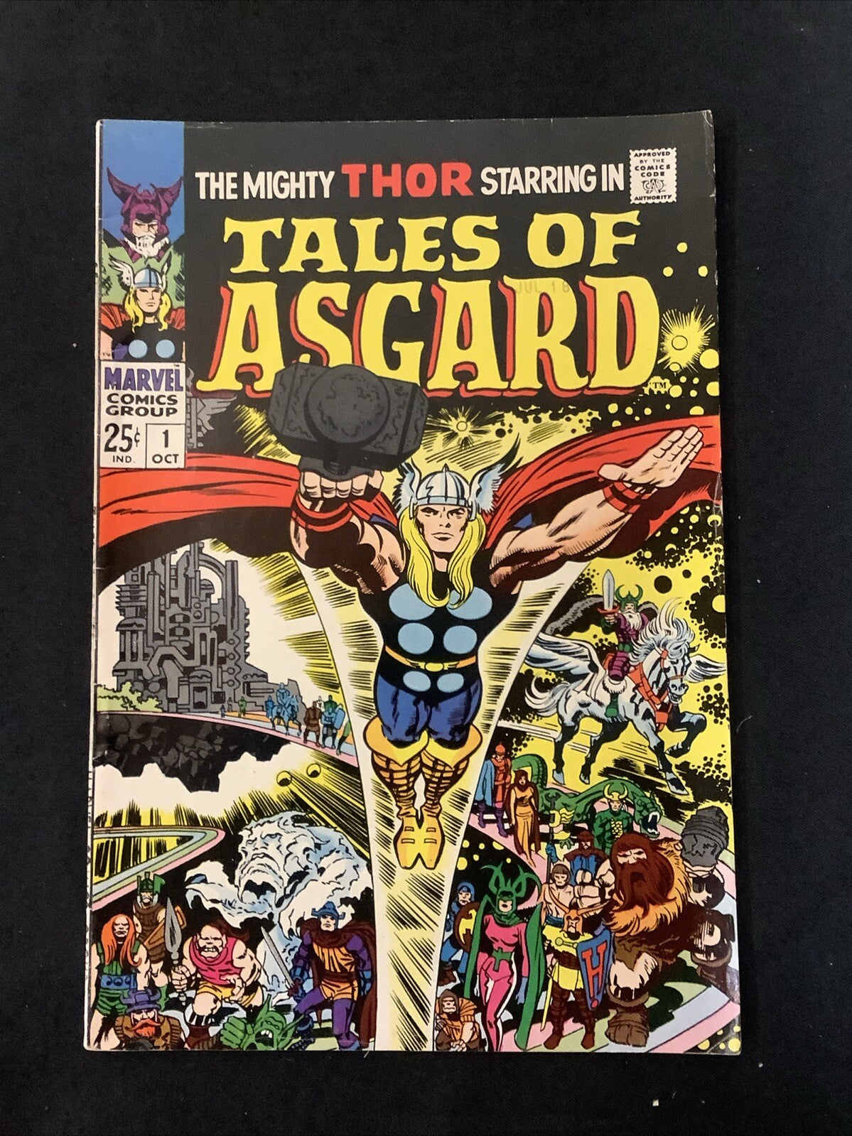 Tales of Asgard #1 (1968) VF- (7.5) Stan Lee/Larry Leiber/Jack Kirby/Don Heck