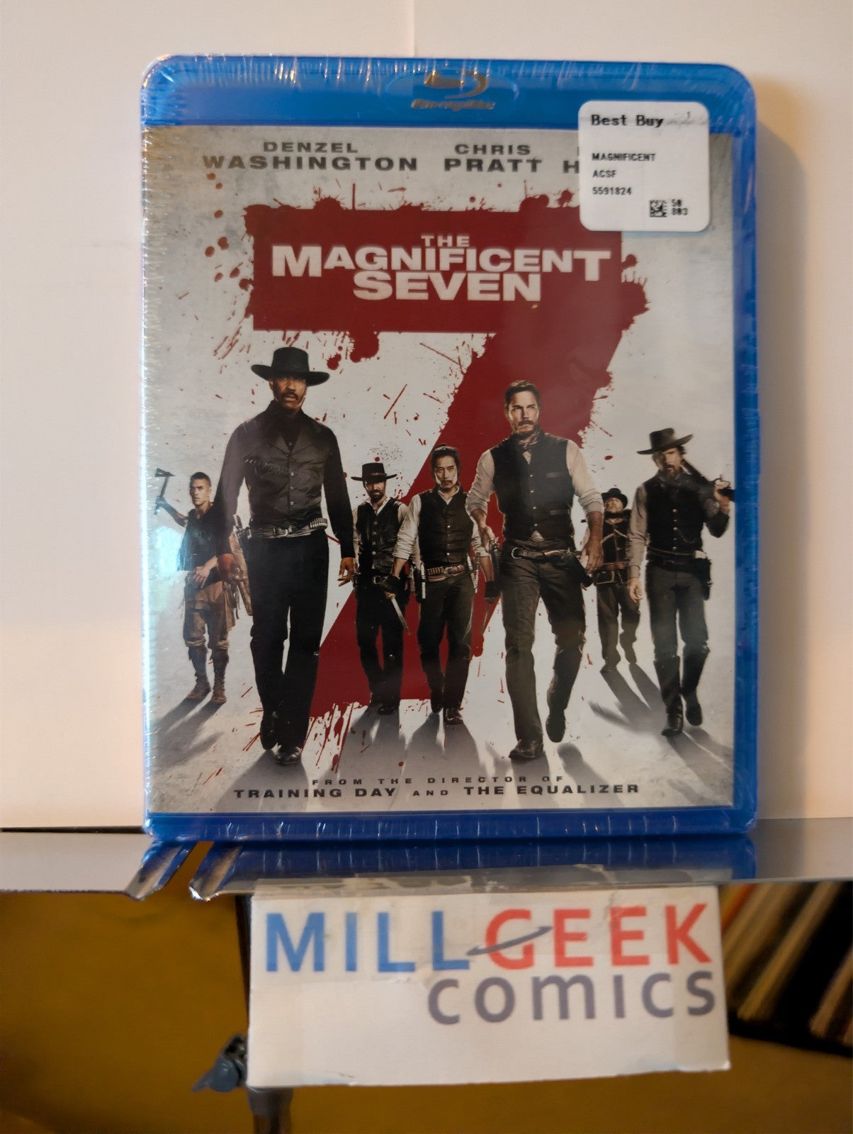 The Magnificent Seven (2016) / A Fistful of Dynamite, 2 Movie Set (Blu-ray) -JD