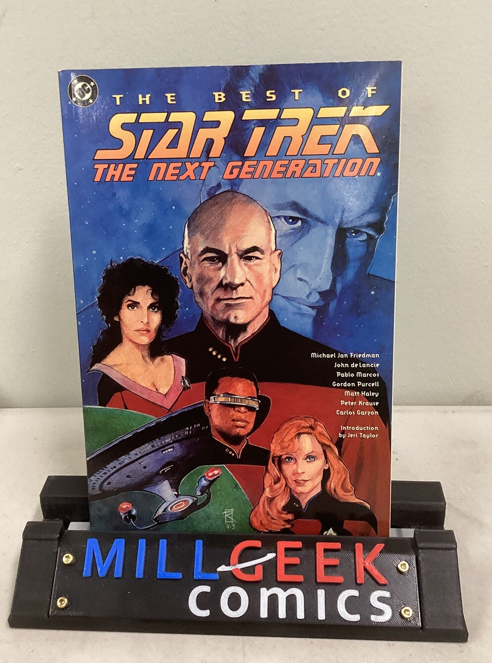 Star Trek Graphic Book "The Best of Star Trek: The Next Generation" 1st Edition