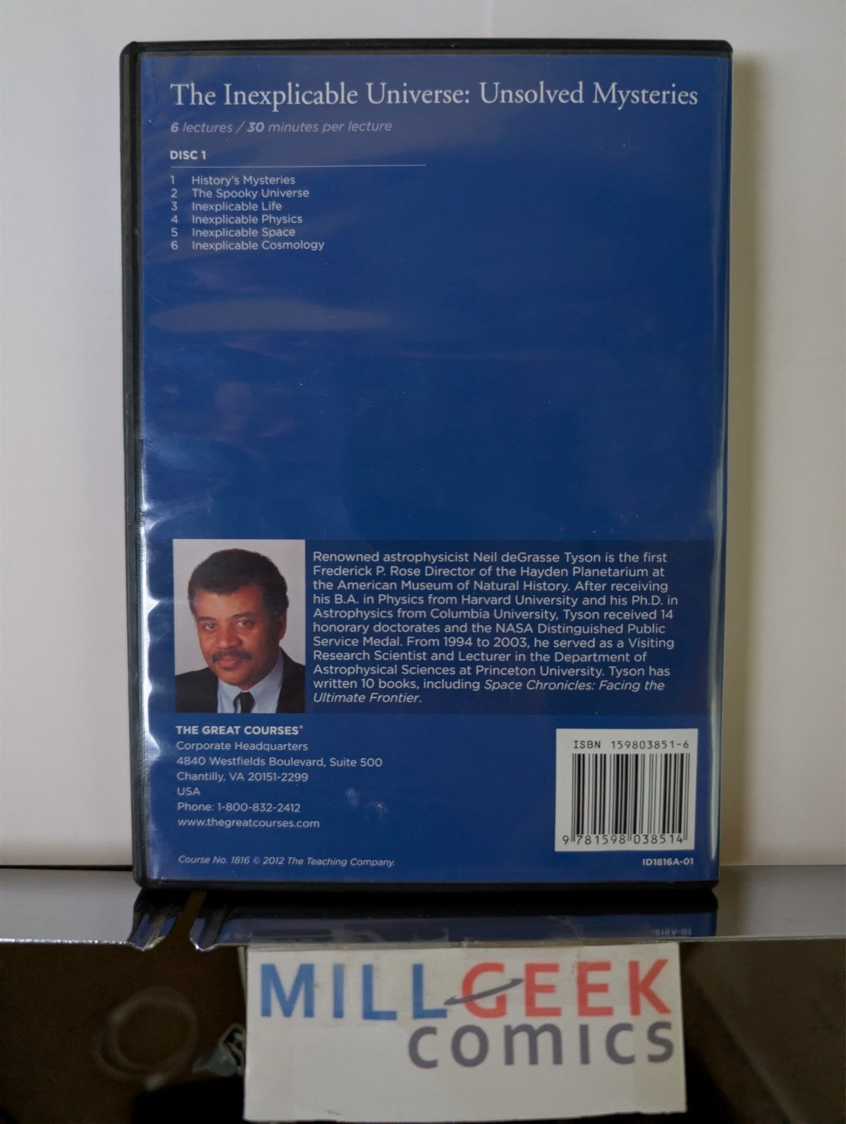 The Inexplicable Universe: Unsolved Mysteries, Neil deGrasse Tyson (DVD) -JD