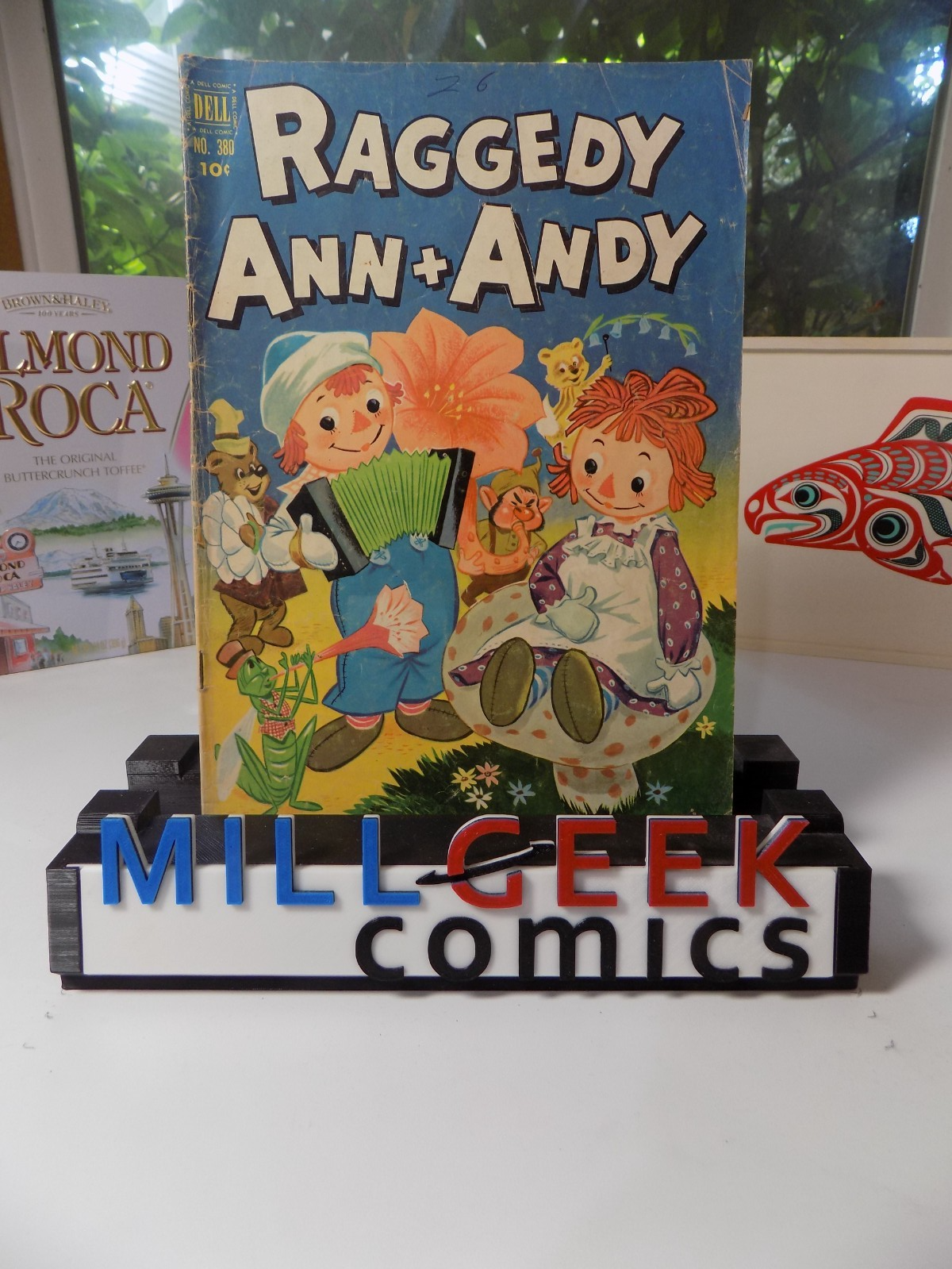 Four Color #380 Raggedy Ann + Andy Dell Comic 1952 Very Good+