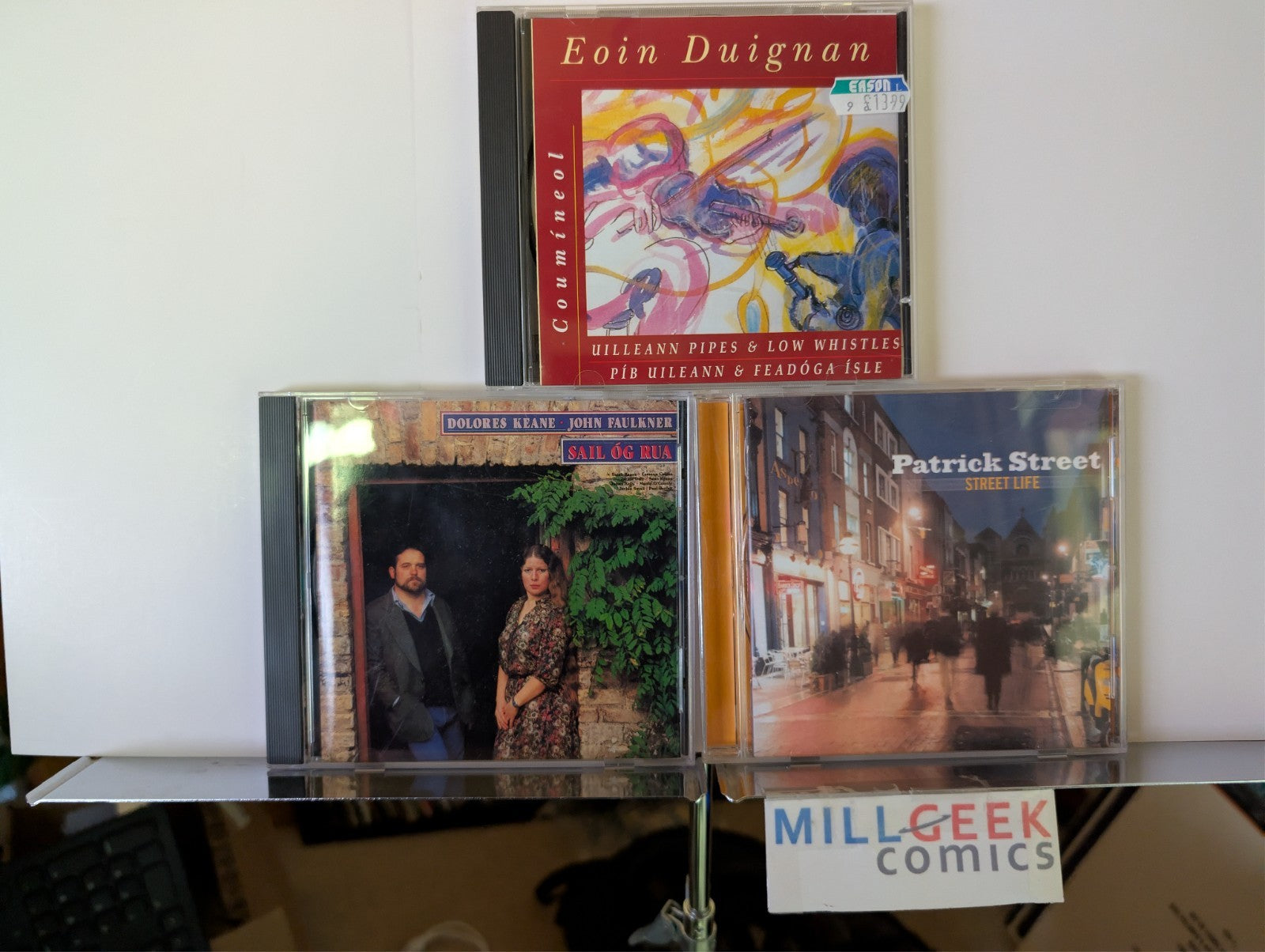 Celtic Folk Music 3 CD Lot (Coumineol, Sail Og Rua, Street Life) -JD