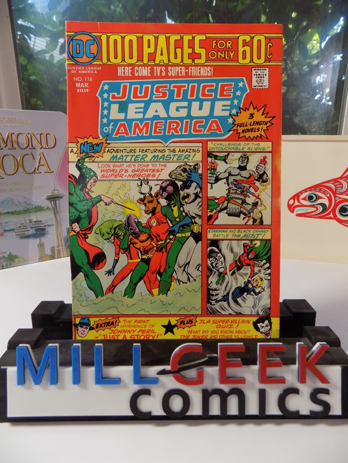 Justice League of America #116 DC Comic March 1975 Very Fine-
