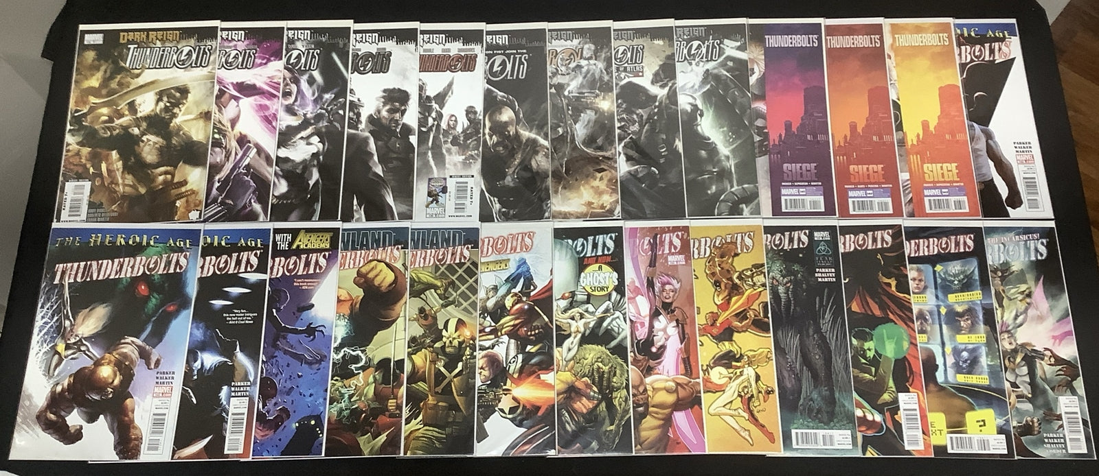 Thunderbolts #132-157 Comic Lot, Marvel Comics, Diggle, Parker, Art Adams