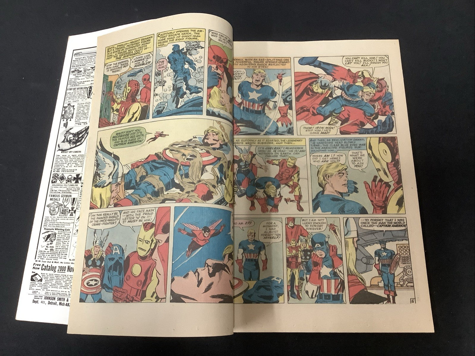 The Avengers Annual #3 (Marvel Comics Sep 1969) F+ (6.5) Stan Lee