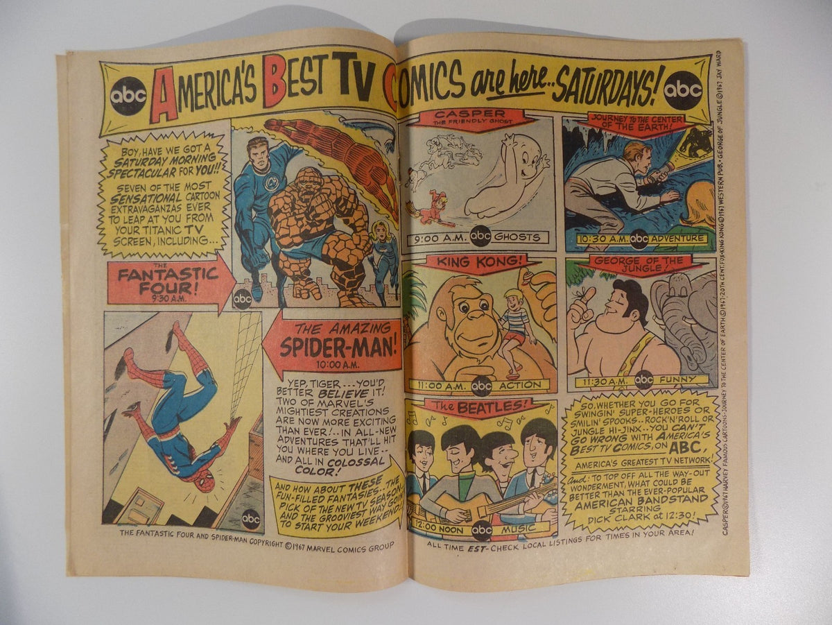 Fantastic Four #68 Marvel Comic November 1967 Fine