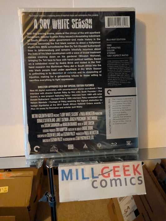 A Dry White Season, Criterion Collection (Blu-Ray) Brand New -JD