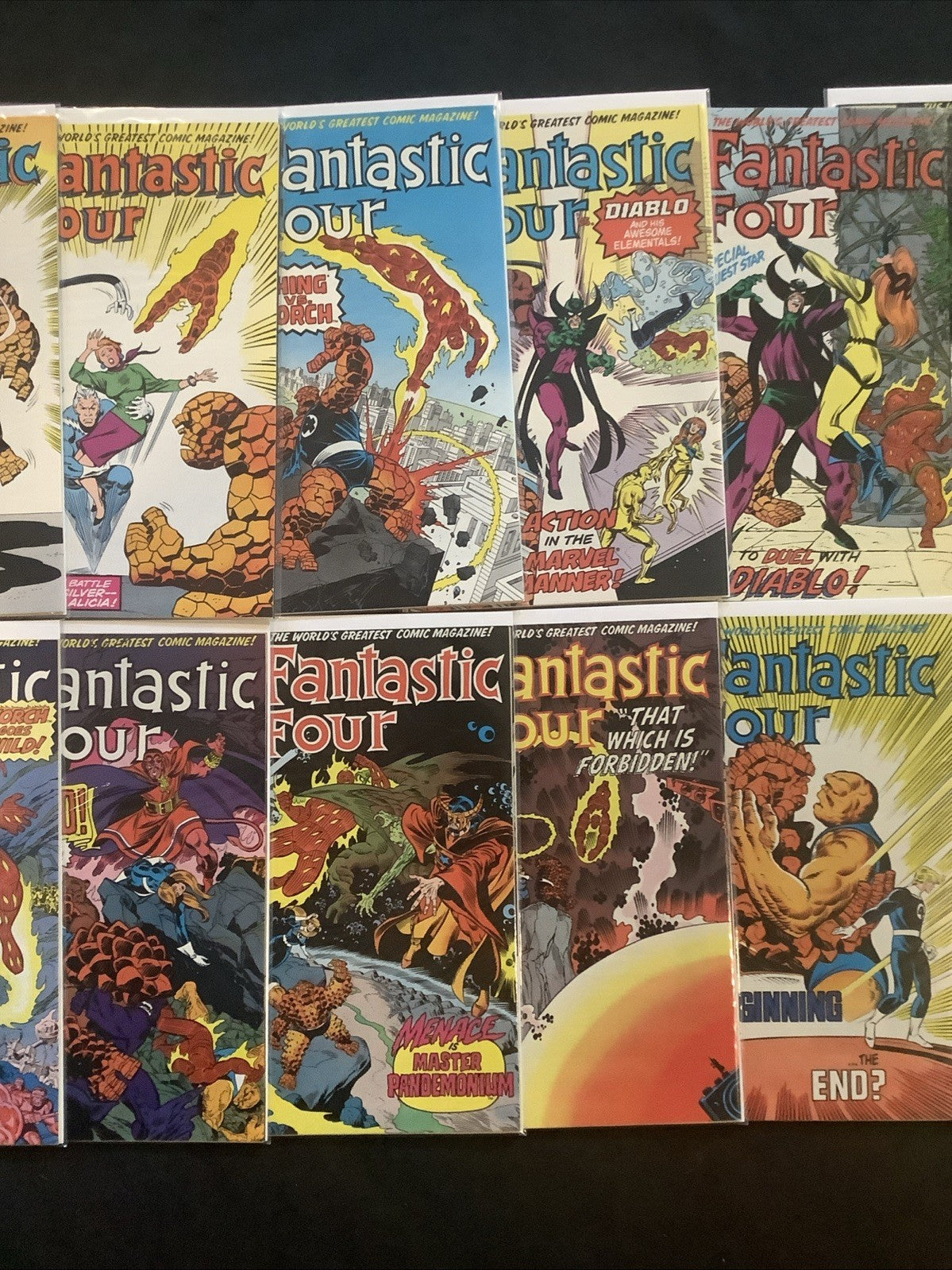 Fantastic Four #238-320 Comic Lot, Marvel, John Byrne, Malice, Dr Doom, Galactus