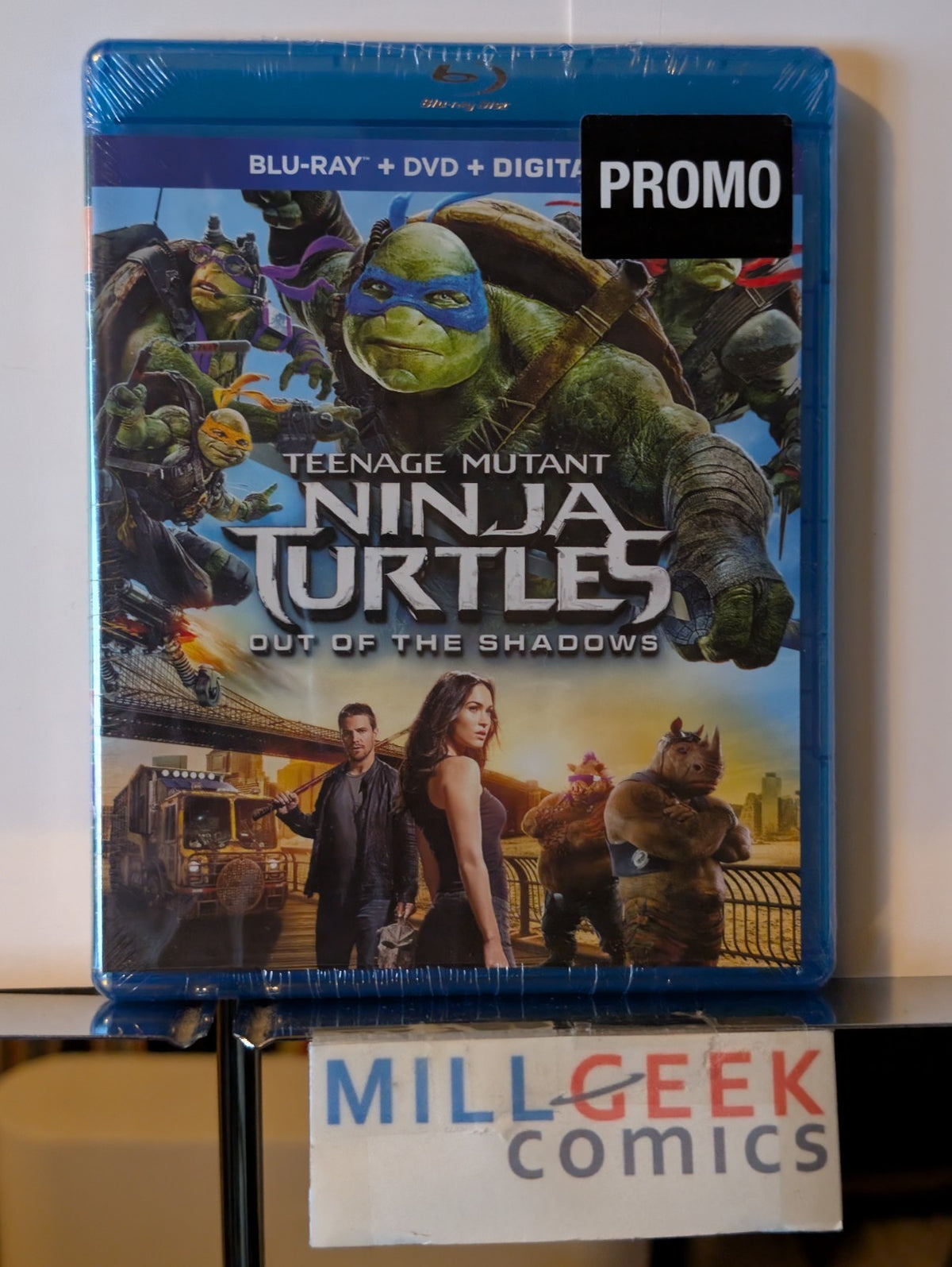 Teenage Mutant Ninja Turtles: Out of the Shadows (Blu-ray, 2016) -JD