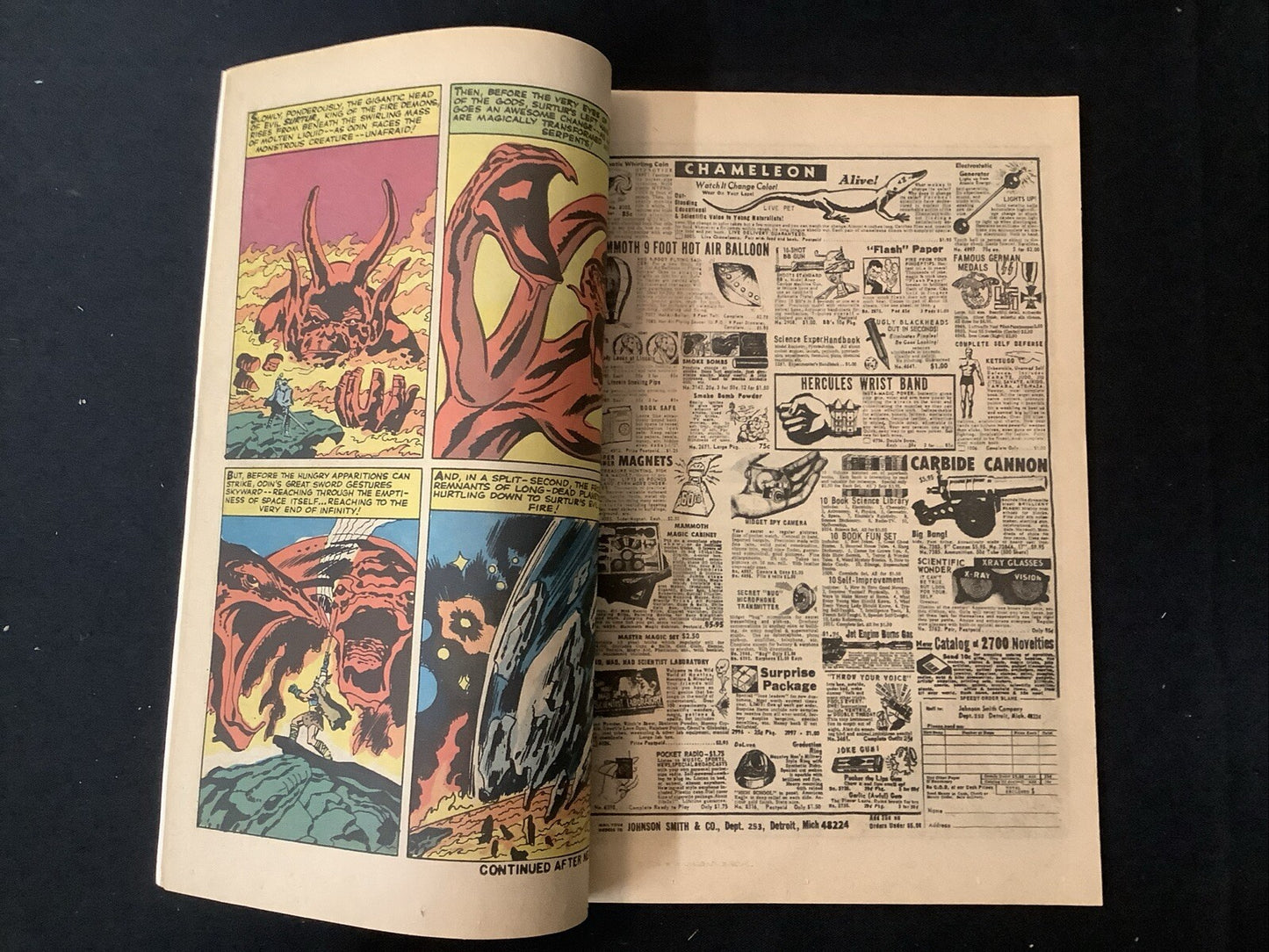 Tales of Asgard #1 (1968) VF- (7.5) Stan Lee/Larry Leiber/Jack Kirby/Don Heck