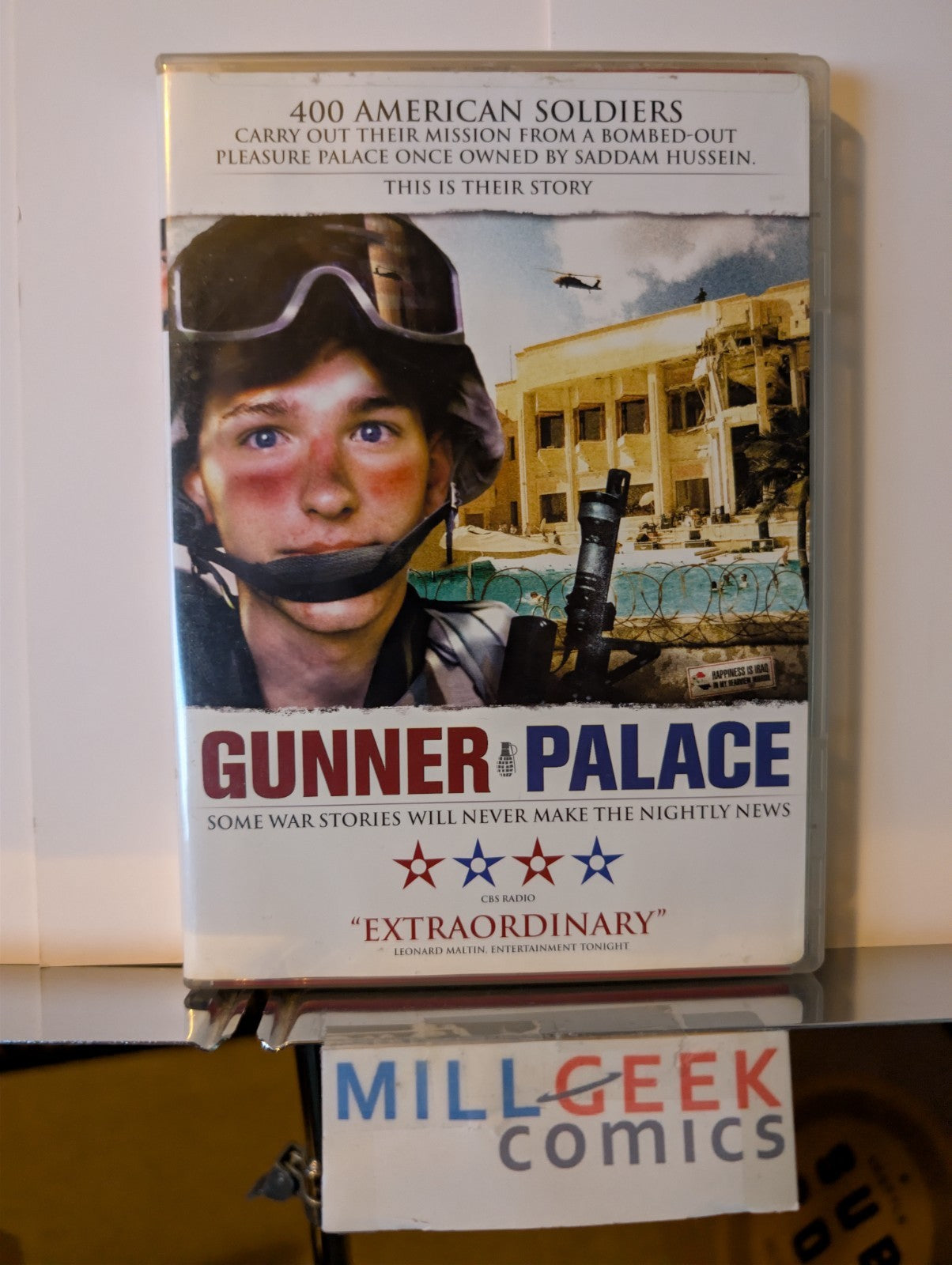 Gunner Palace / Fog of War / Why We Fight / Control Room, 4 Movie lot (DVD) -JD