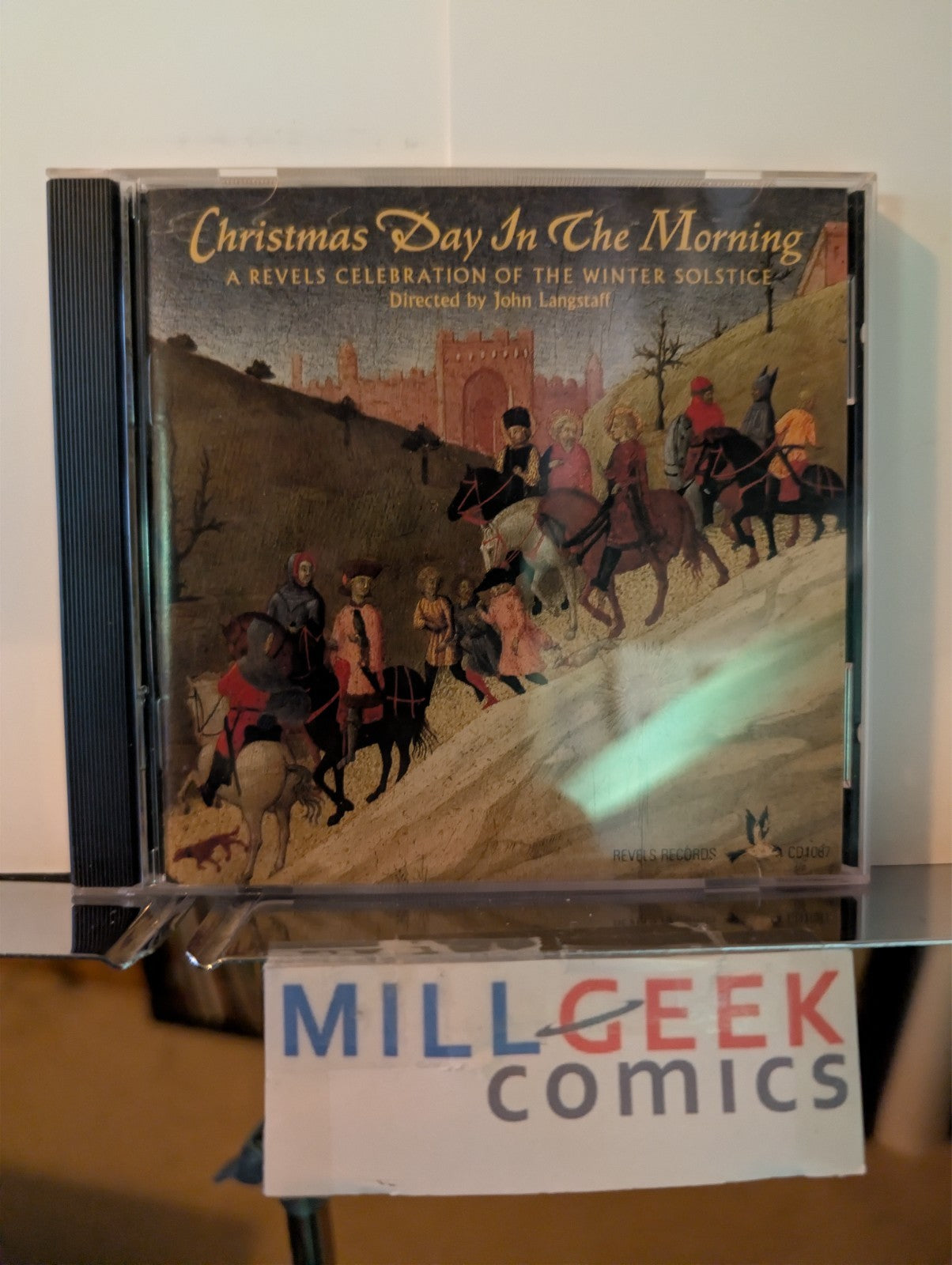 2 Christmas Albums (John Langstaff & Chanticleer) -JD