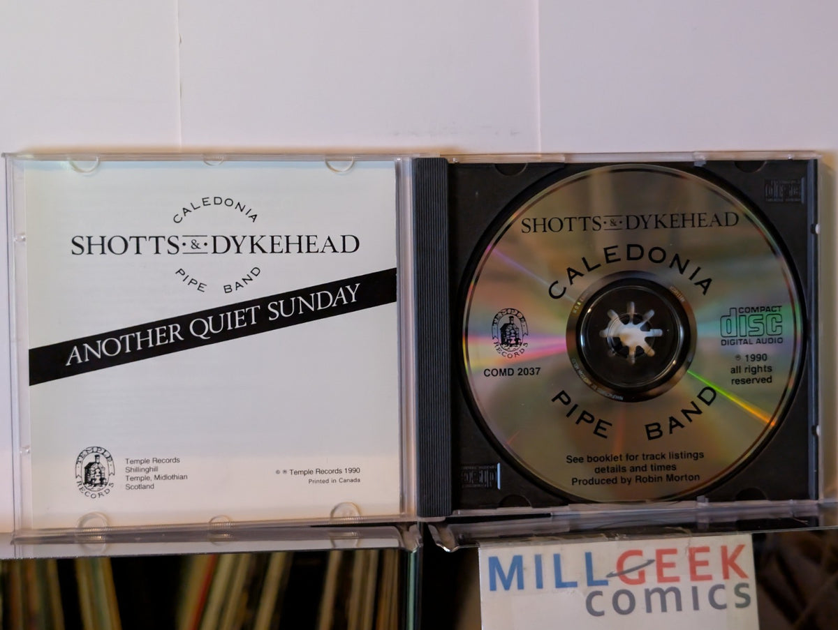 The Bagpipes & Drums of Scotland / Another Quiet Sunday, 2 CDs Like New -JD