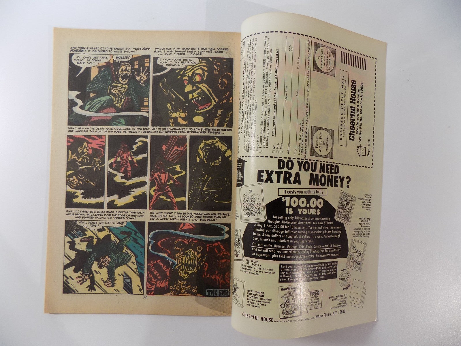 Adventure into Fear #22 Morbius DC Comic June 1974 Very Fine+