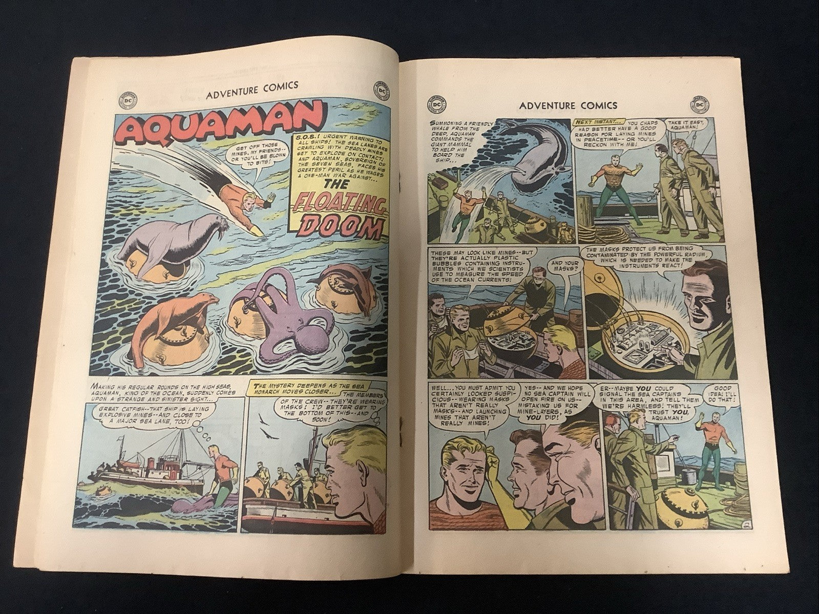 Adventure Comics #238 (DC Comics July 1957) VG (4.0) Curt Swan, Ramona Fradon