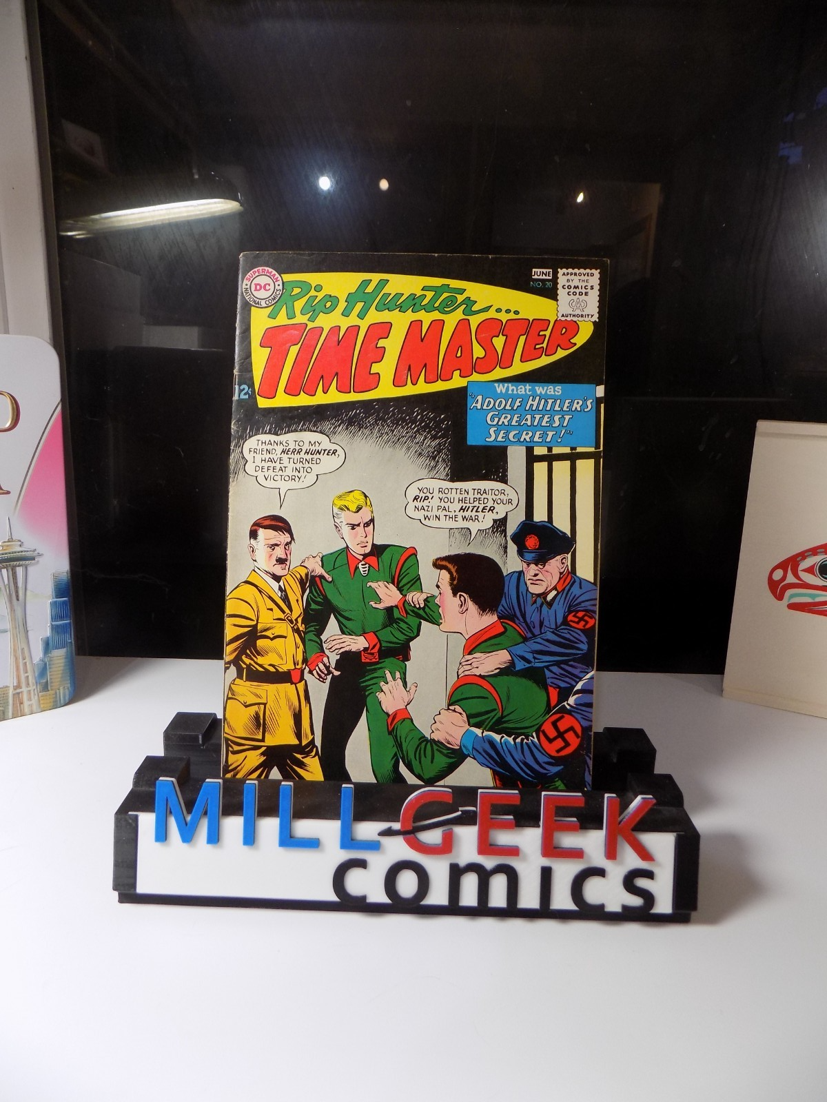 Rip Hunter Time Master #20 DC Comic June 1964 Fine+