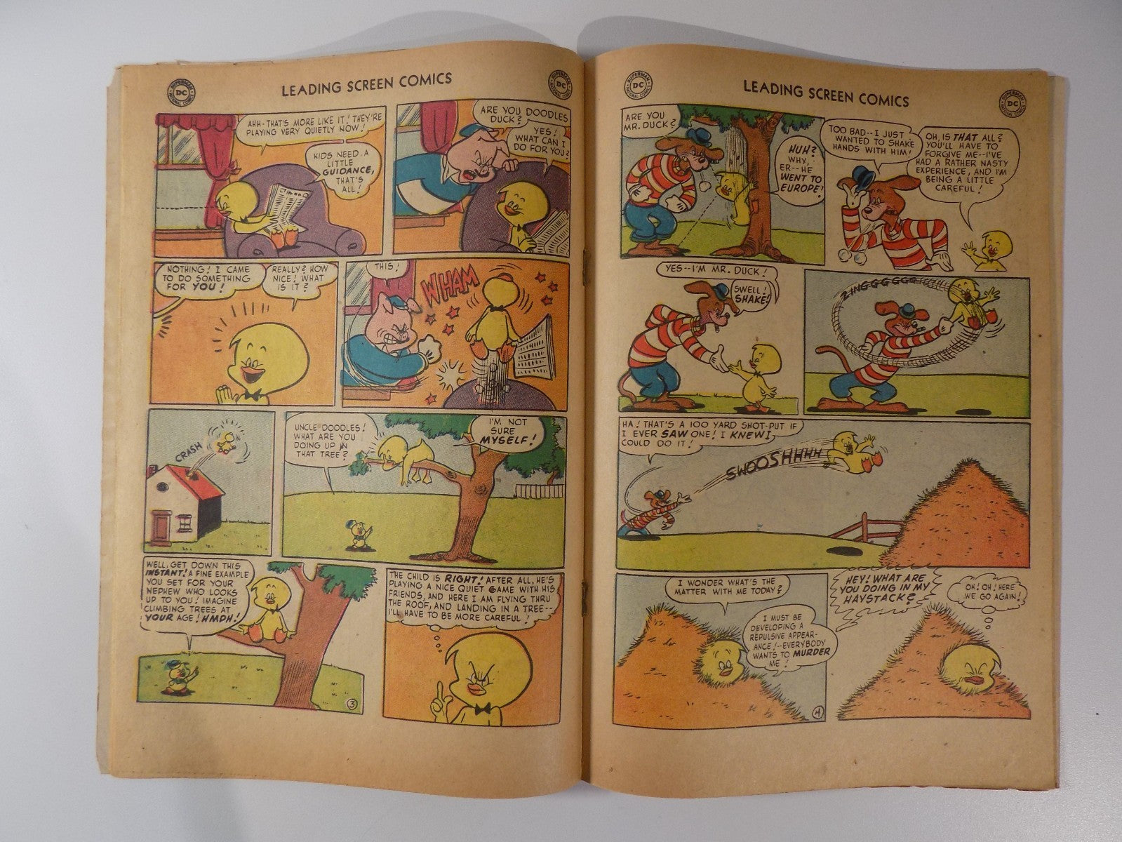 Leading Screen Comics #57 DC Comic November 1952 Fine-