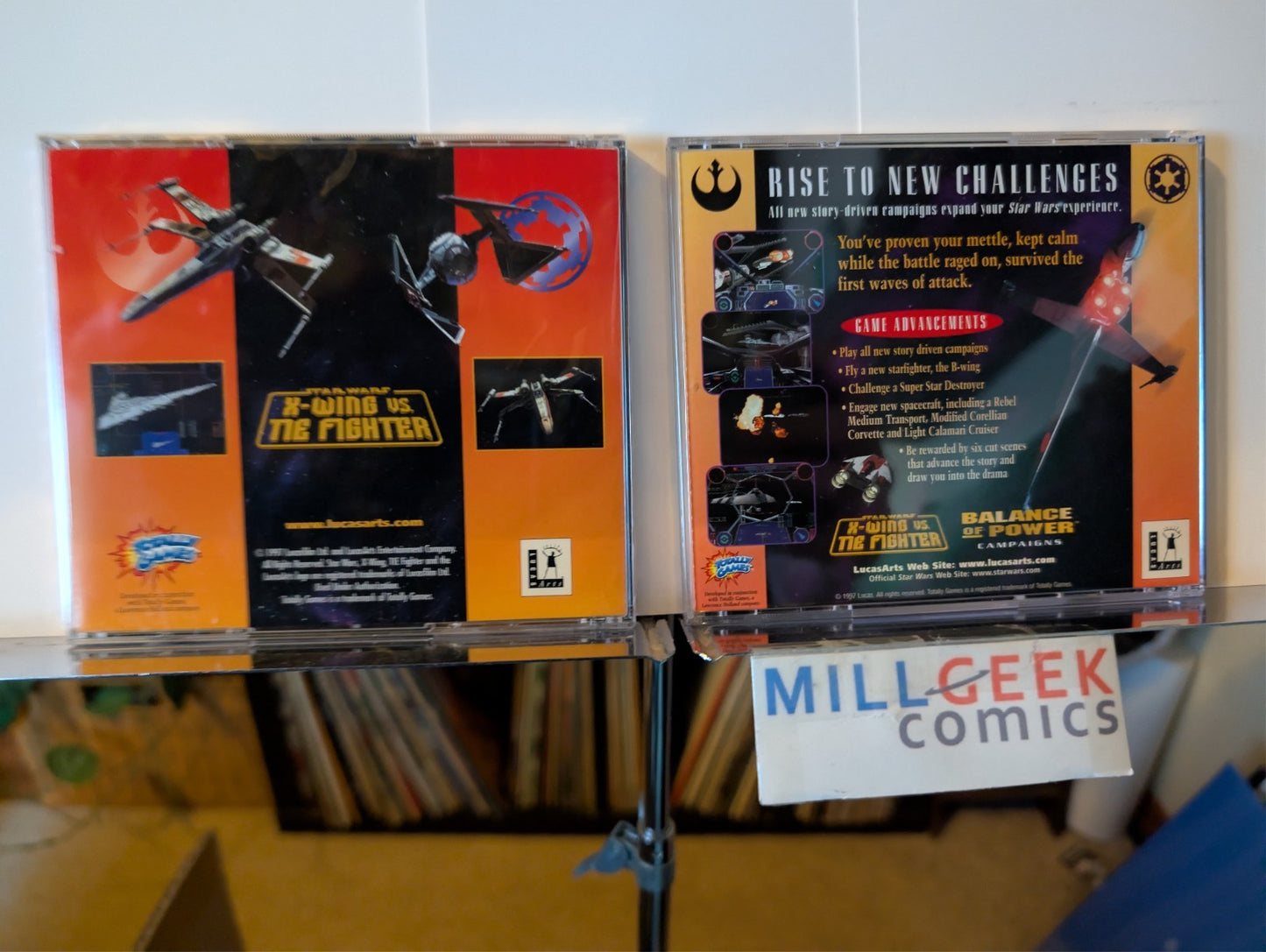 Star Wars X-Wing vs. Tie Fighter, Big Box Complete, PC CD-ROM -JD