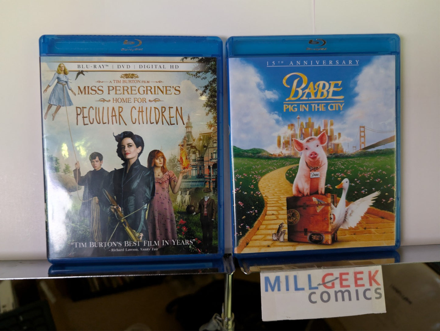 Miss Peregrine's Home For Peculiar Children / Babe, Pig in the City (Blu-Ray)-JD