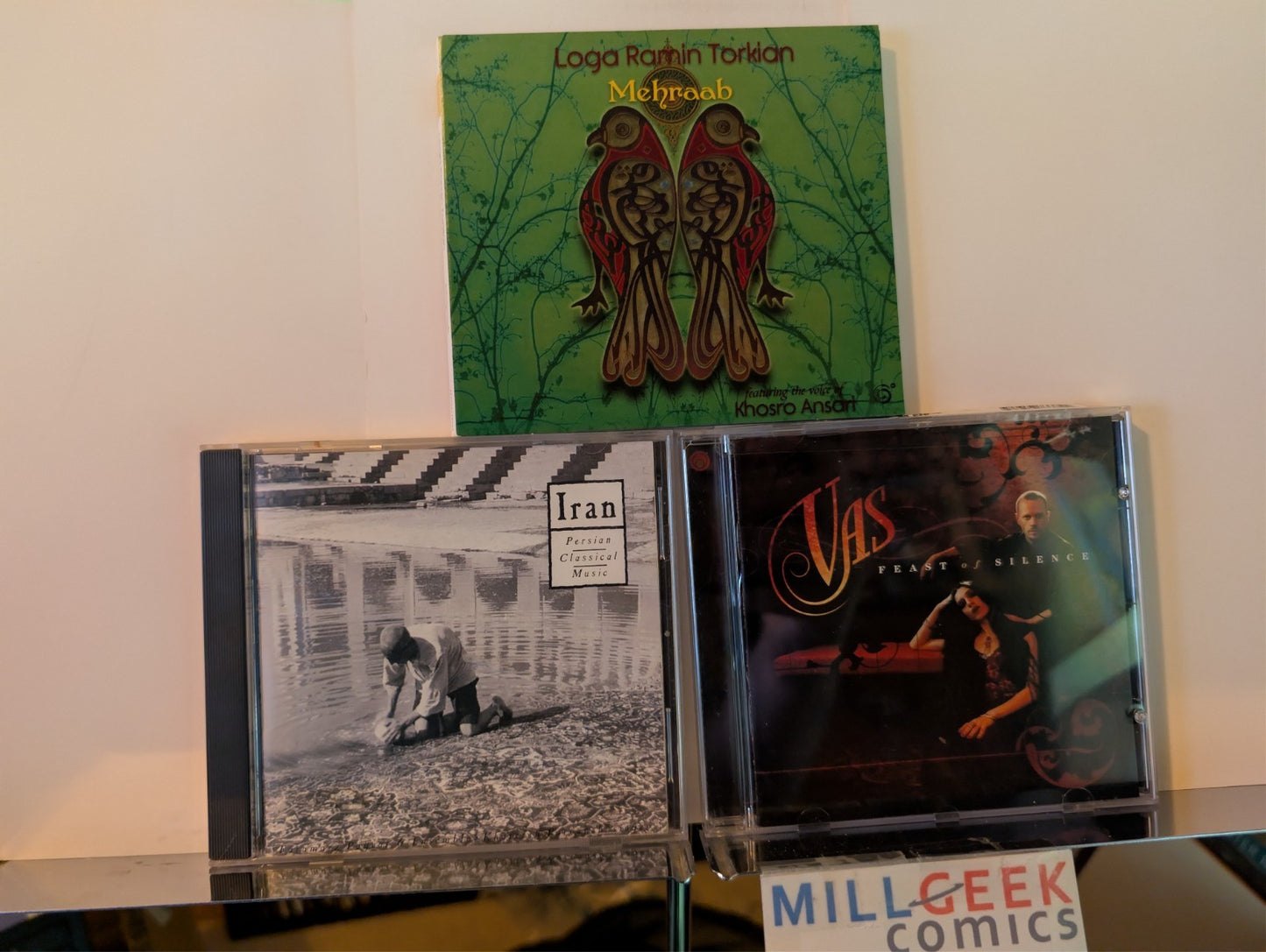 Persian Classical/Folk Music, 3 CDs (Mehraab, Iran, Feast of Silence) -JD
