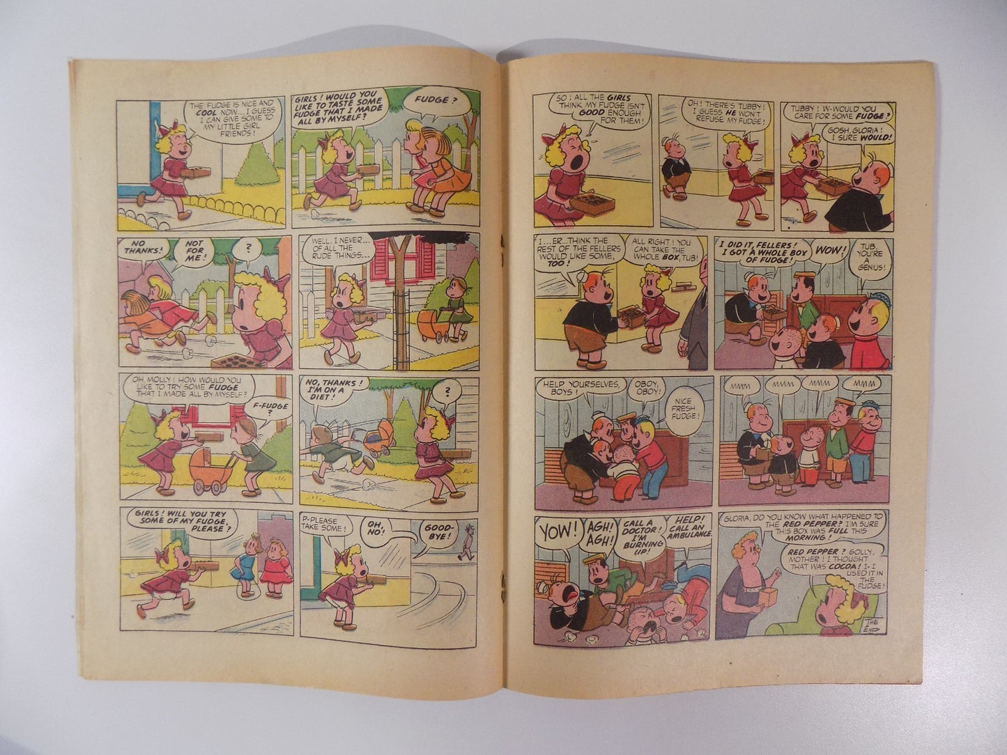 Marge's Tubby #14 Dell Comic Oct.- Dec. 1955 Fine