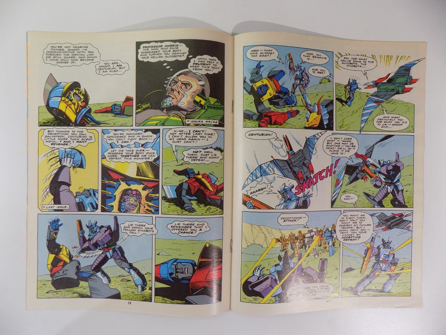Transformers #102 Marvel UK Magazine Weekly Comic Feb. 28th 1987 VF+ Very Fine+