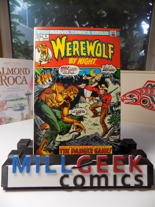 Werewolf by Night #4 Marvel Comic March 1973 Very Fine+