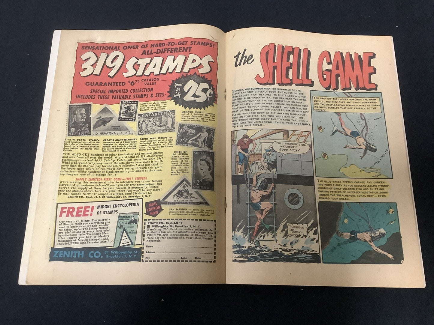 Piracy #2 (EC Comics December 1954-January 1955) F (6.0) Reed Crandall