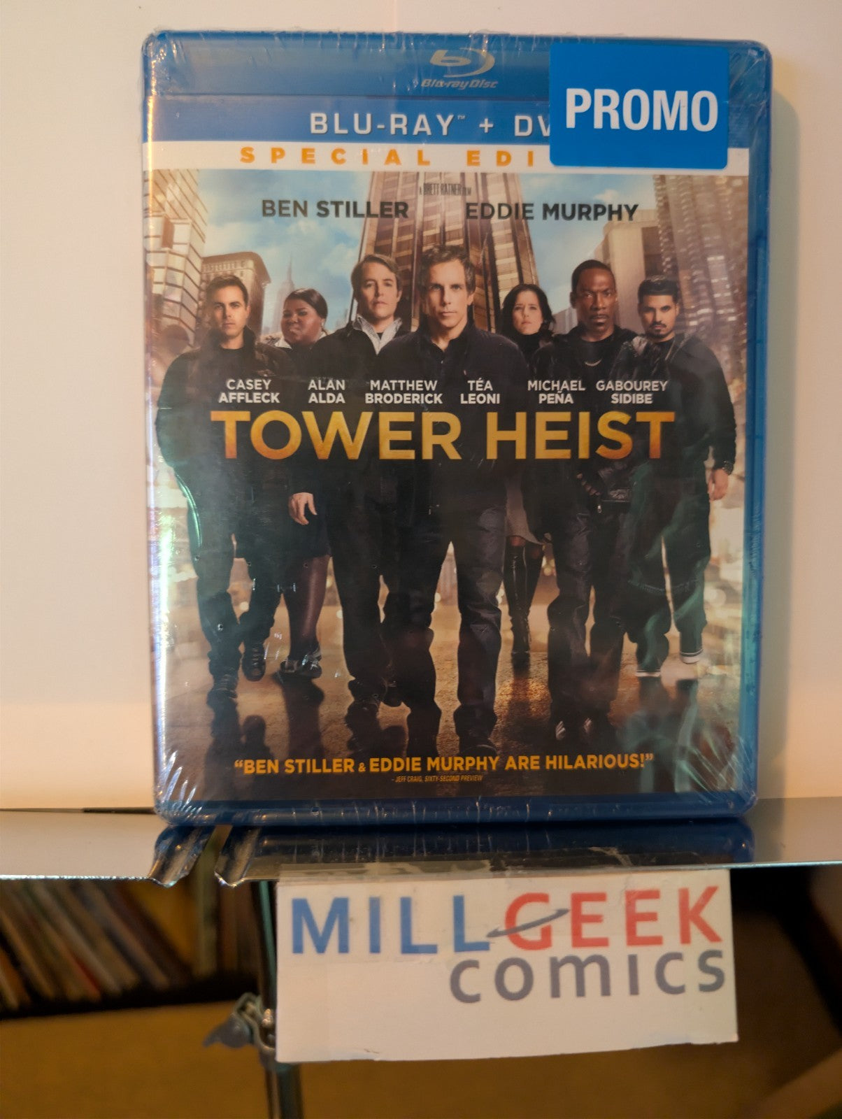 Tower Heist - Ben Stiller & Eddie Murphy (Blu-ray) -JD