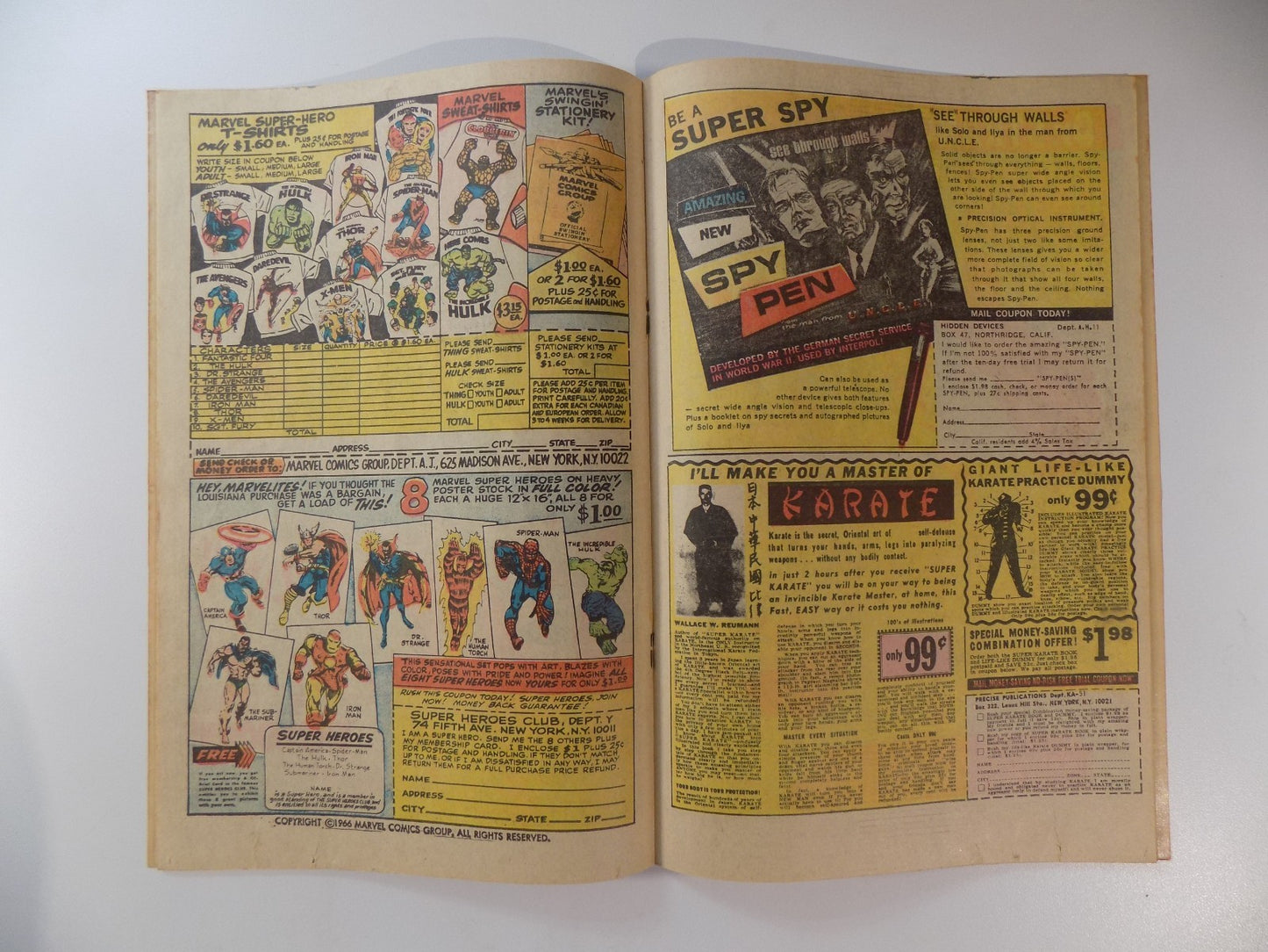 Strange Tales #156 Marvel Comic May 1967 Very Good/Fine