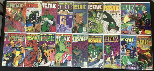 Green Lantern Mosaic #1-18 Complete Comic Set, Gerard Jones/Cully Hamner, DS