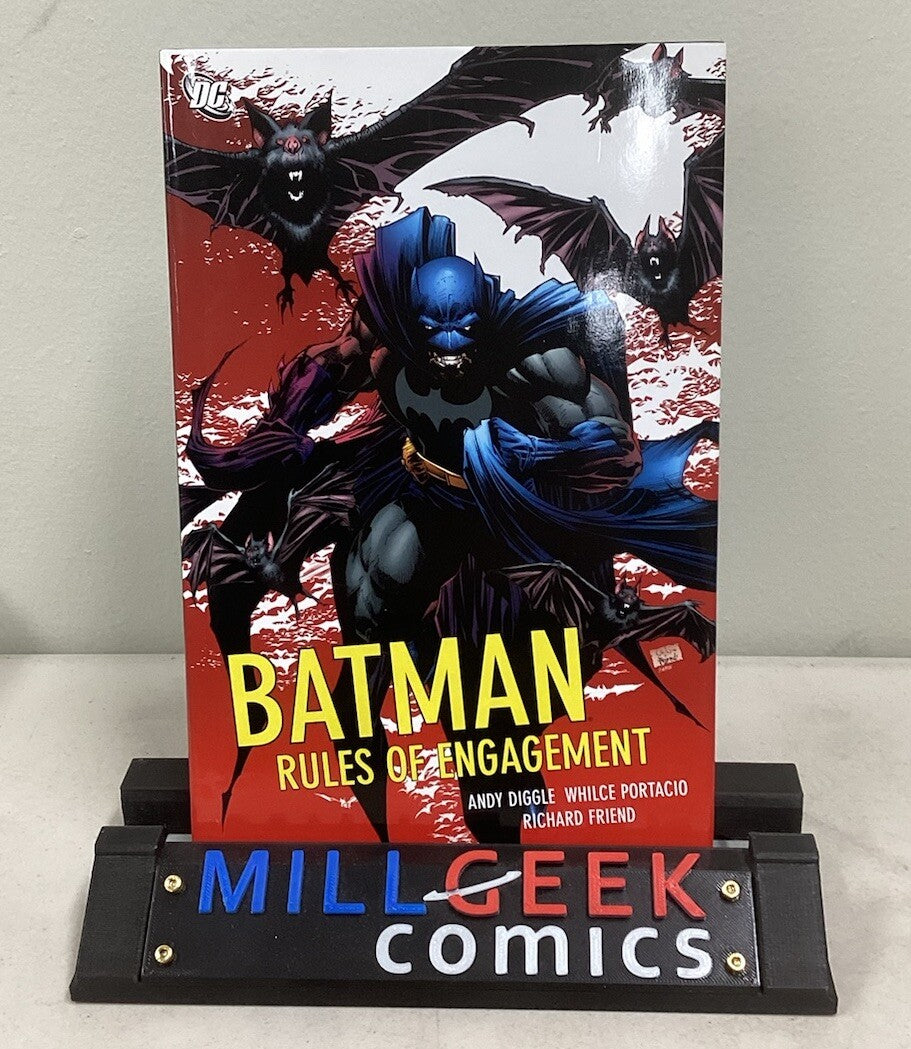 DC Comics Batman Rules of Engagement, 1st Printing, Graphic Novel, HC, Diggle