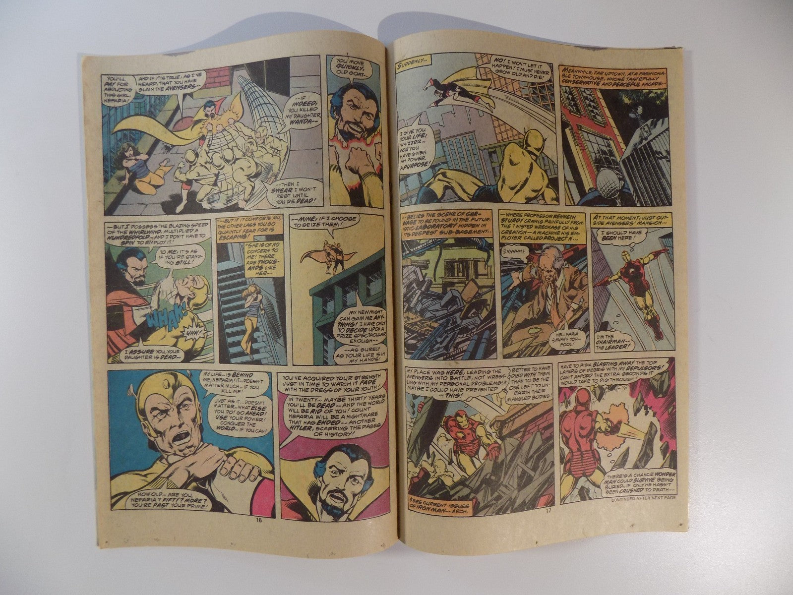 Avengers #165 Marvel Comic November 1977 Near Mint-