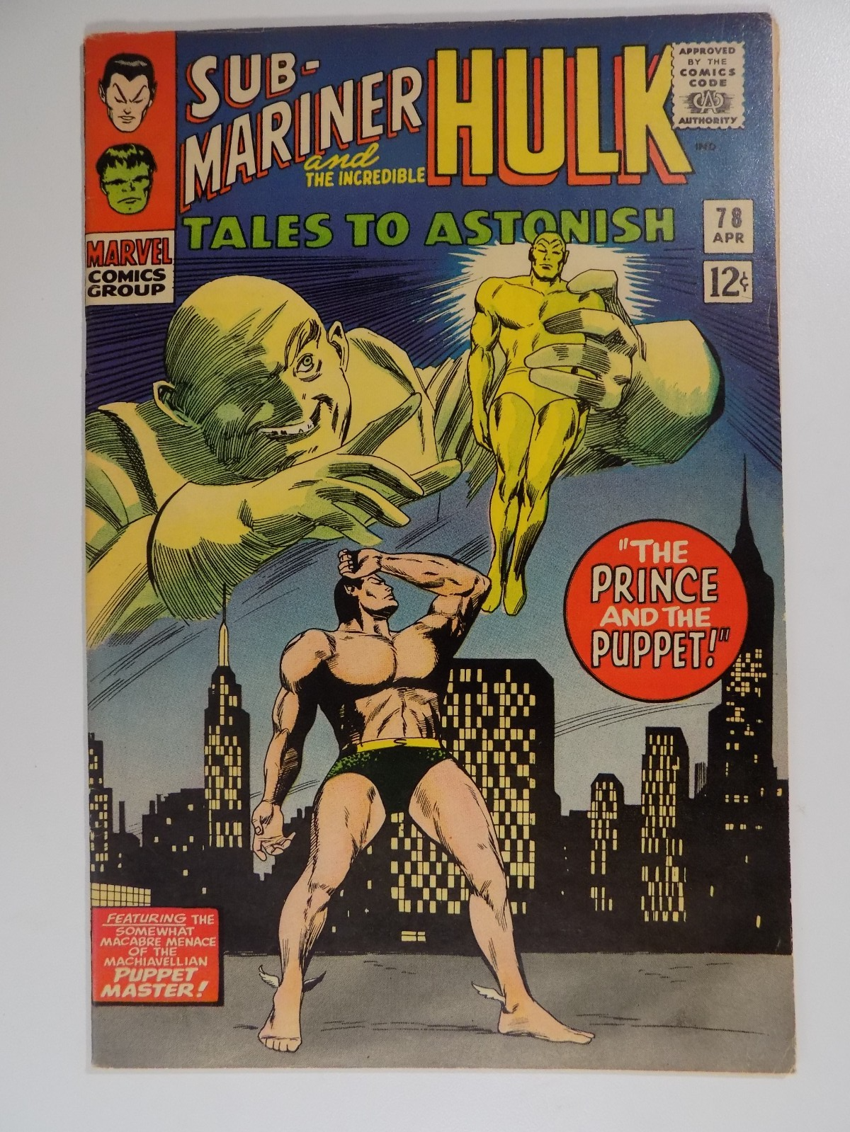 Tales to Astonish #78 Marvel Comic April 1966 Fine/Very Fine