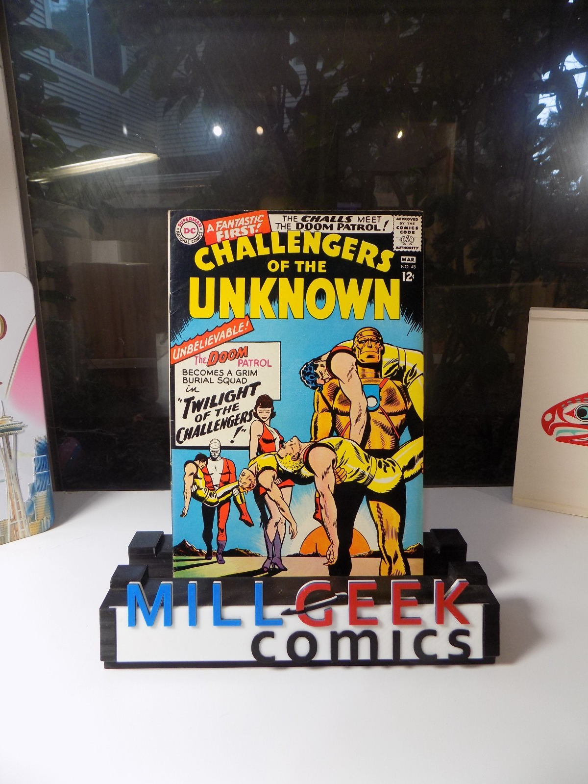 Challengers of the Unknown #48 DC Comic March 1966 Very Fine-