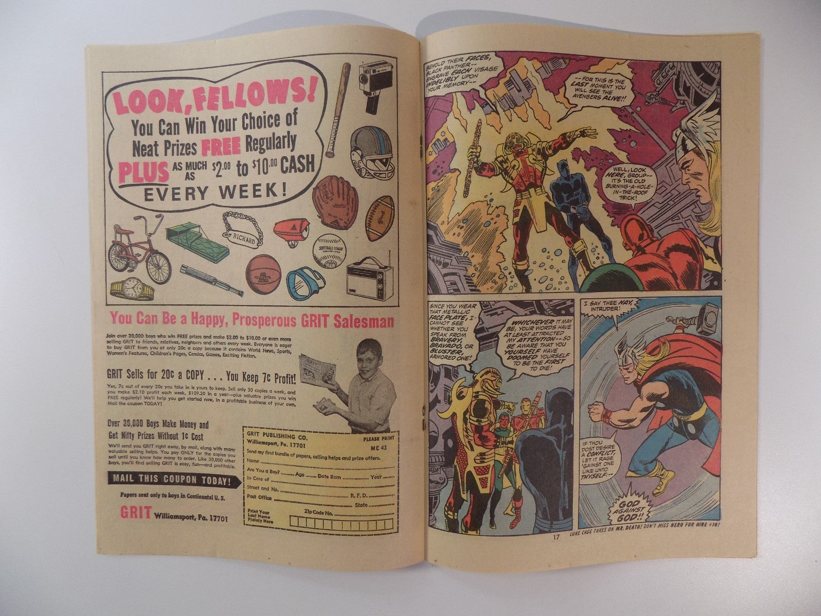 Avengers #112 Marvel Comic June 1973 Fine/Very Fine