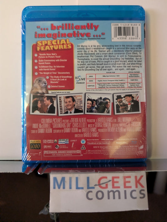 Groundhog Day, Bill Murray (Blu-ray) -JD