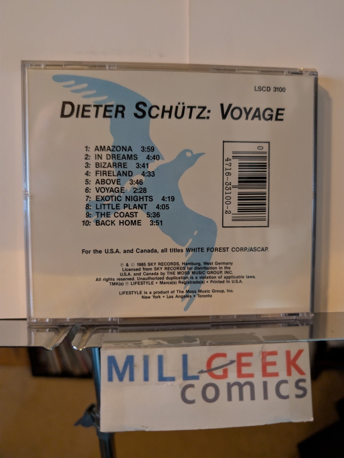 Electronic 4 CD lot (Dieter Schutz, Talk Talk, Vangelis, Morcheeba) -JD