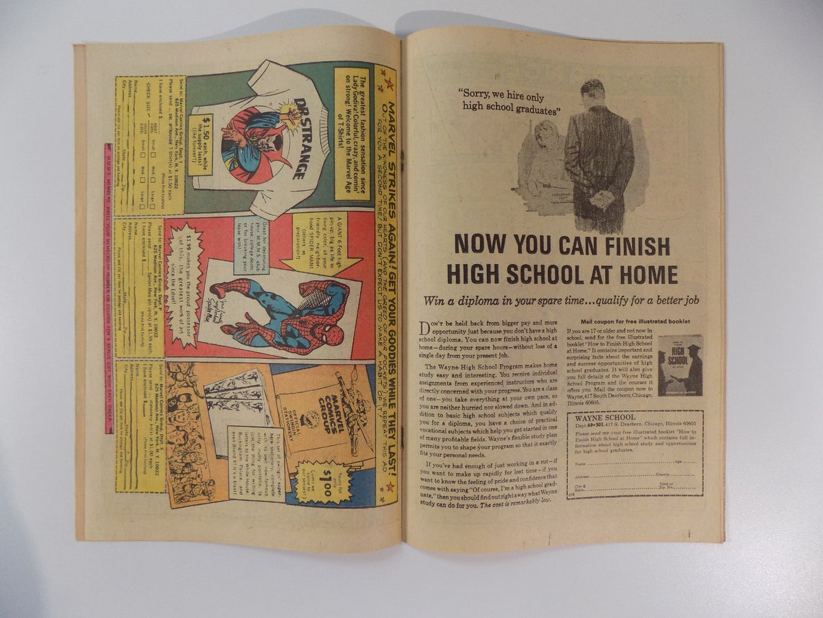 Strange Tales #141 Marvel Comic February 1966 Fine+