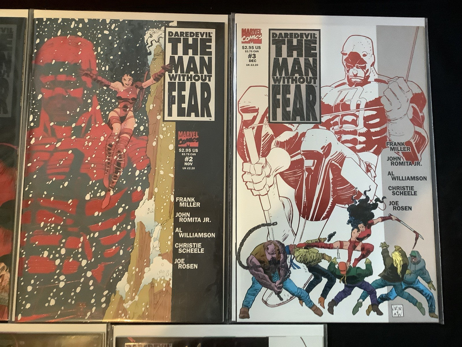 Daredevil the Man Without Fear #1-5 Complete Comic Set, Marvel, Miller/Romita Jr