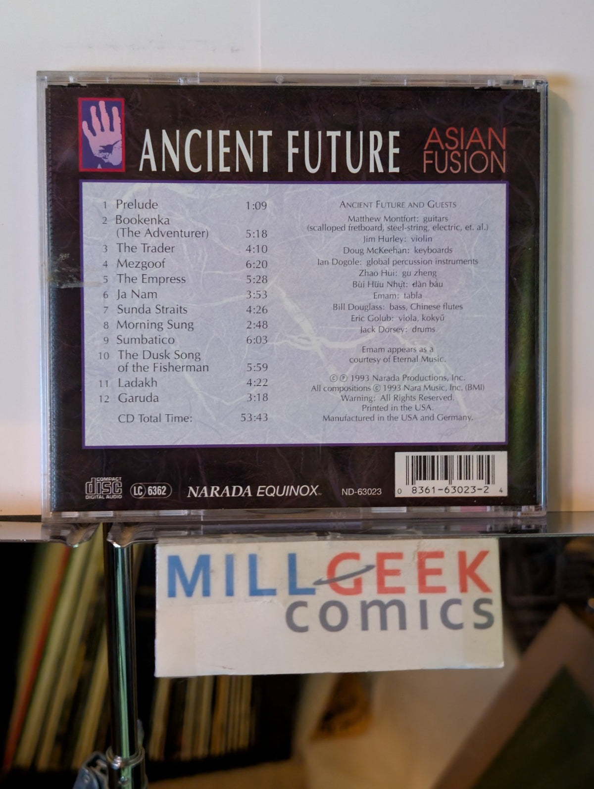 Ancient Future - Asian Fusion (CD 1993) Like New -JD