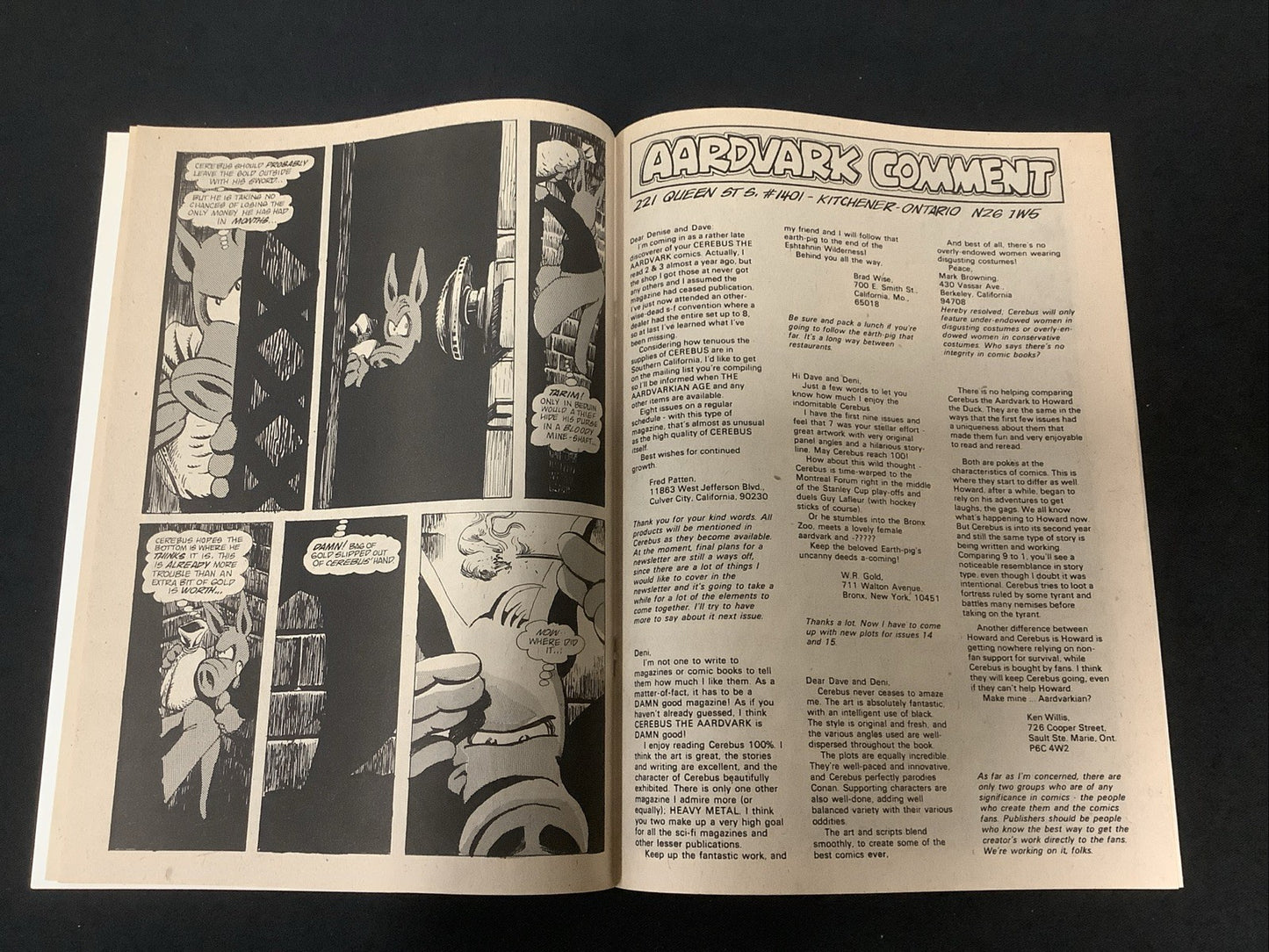 Cerebus #11 (Aardvark-Vanaheim August 1979) VF/NM (9.0) Dave Sim