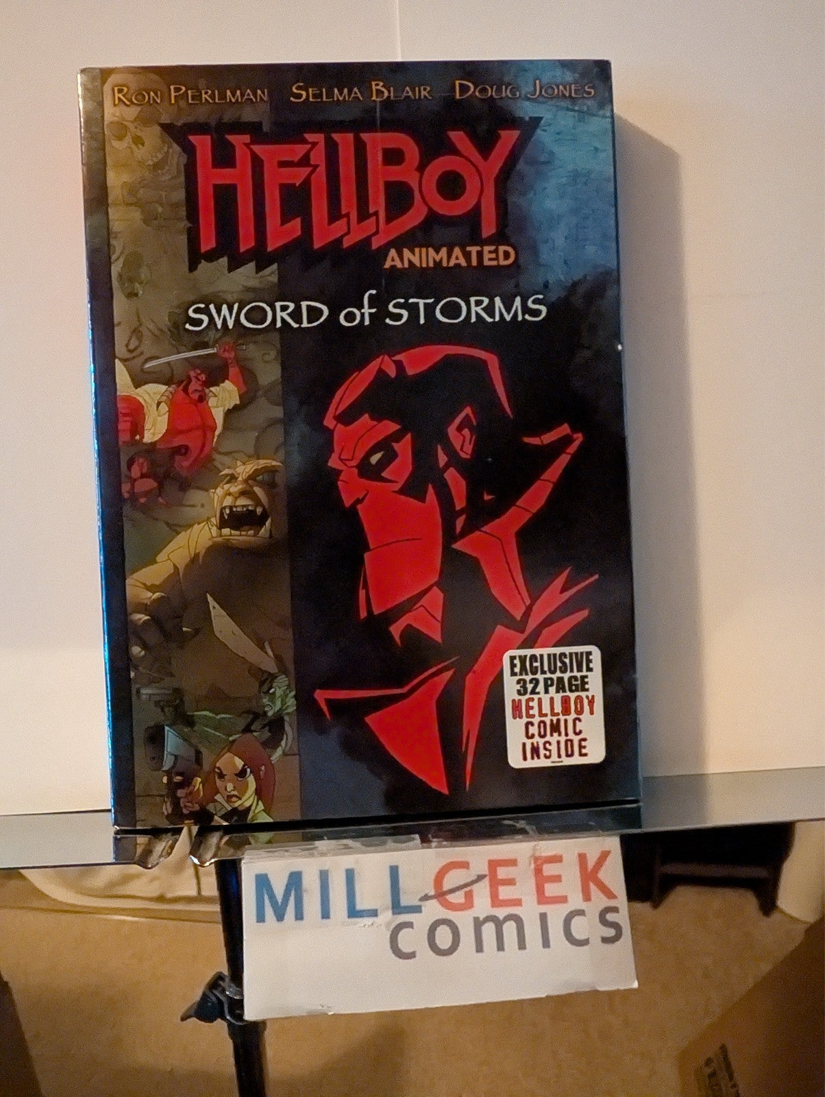Hellboy / Hellboy II: The Golden Army / Hellboy Animated (DVD) Like New -JD