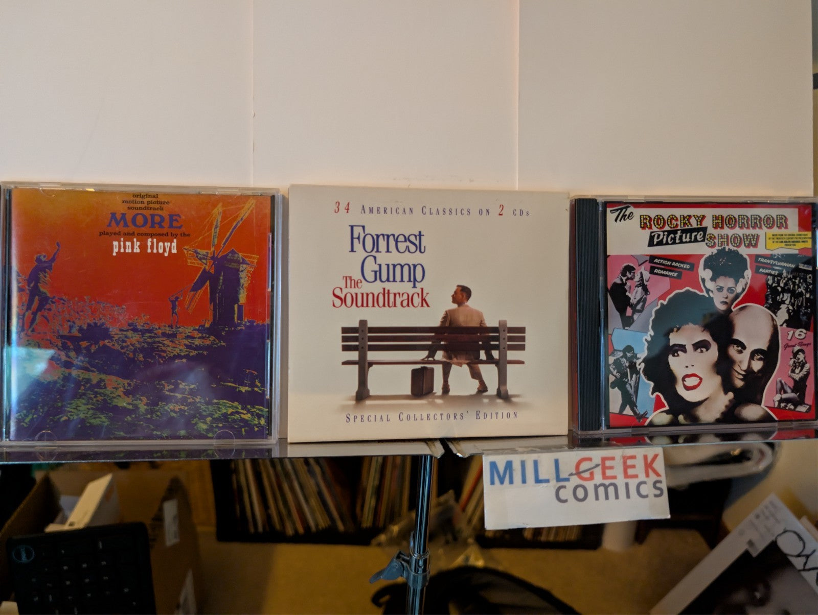 Soundtrack 3 CD Lot (More by Pink Floyd, Forrest Gump, Rocky Horror) -JD
