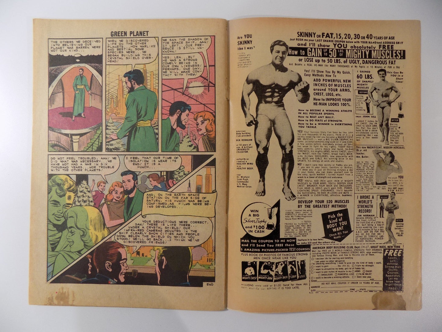 Green Planet Special Edition 1962 Scarce! Chalton Comic Fine-