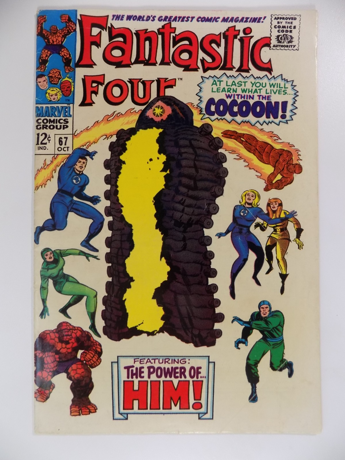 Fantastic Four #67 Marvel Comic October 1967 Fine