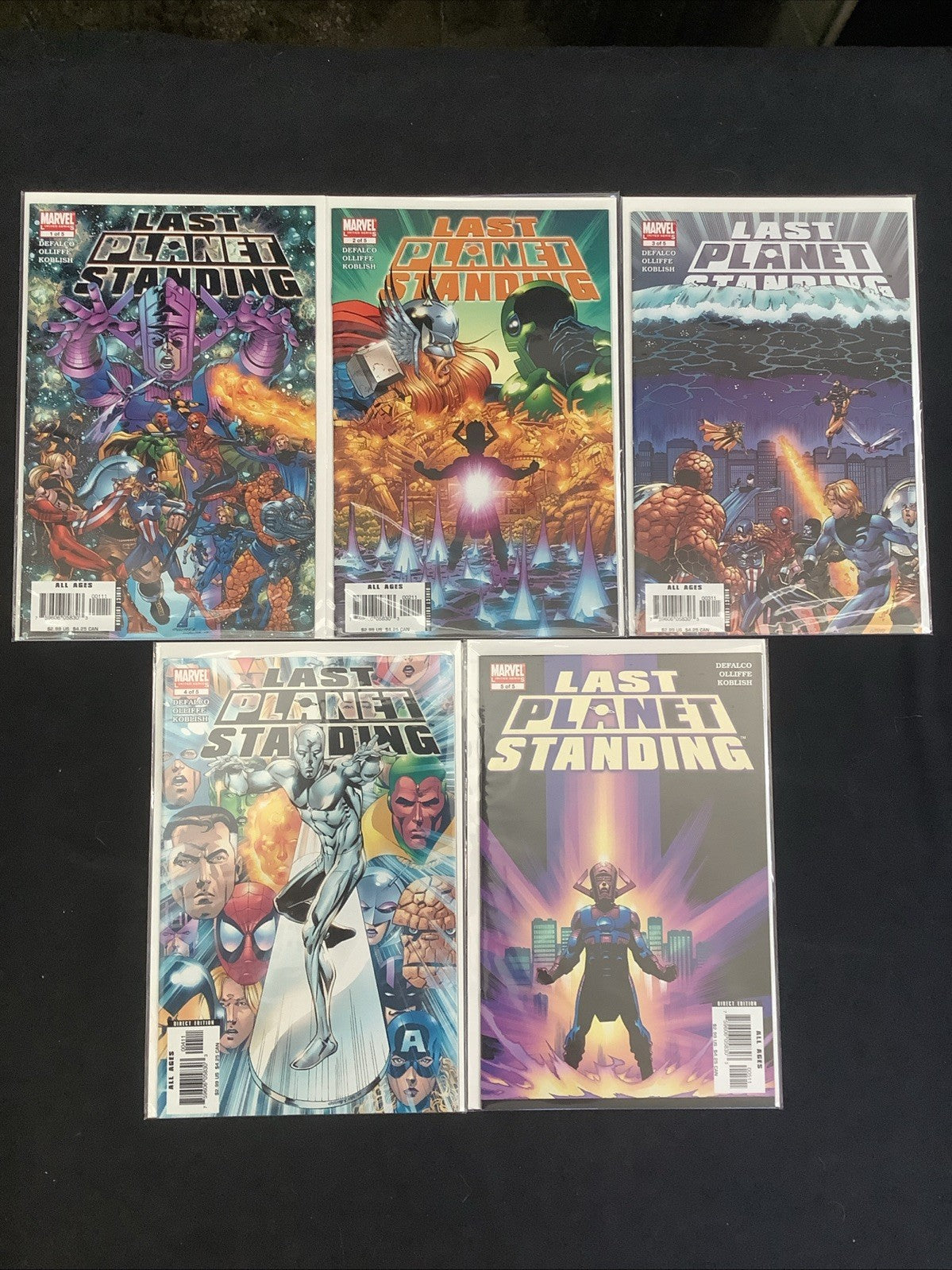 Last Hero Standing + Last Planet Standing Comic Bundle, Marvel, Both Complete