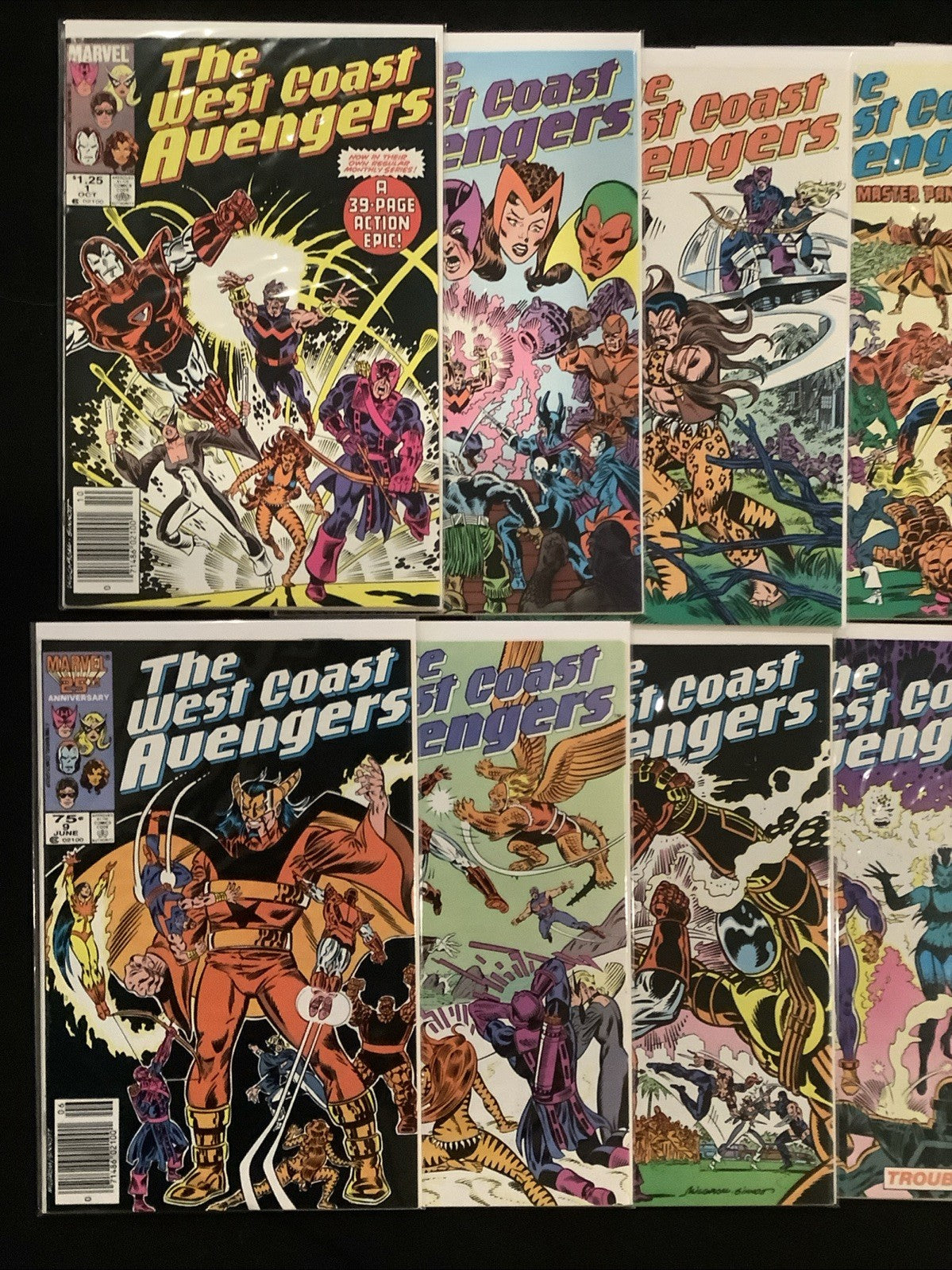 West Coast Avengers Bundle: Vol.1 #1-4, Vol.2 #1-15 + Annual #1, 20 Comics Total